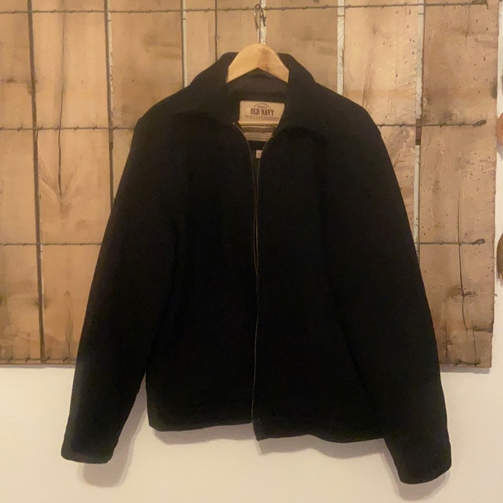 Black Old Navy Pea Coat